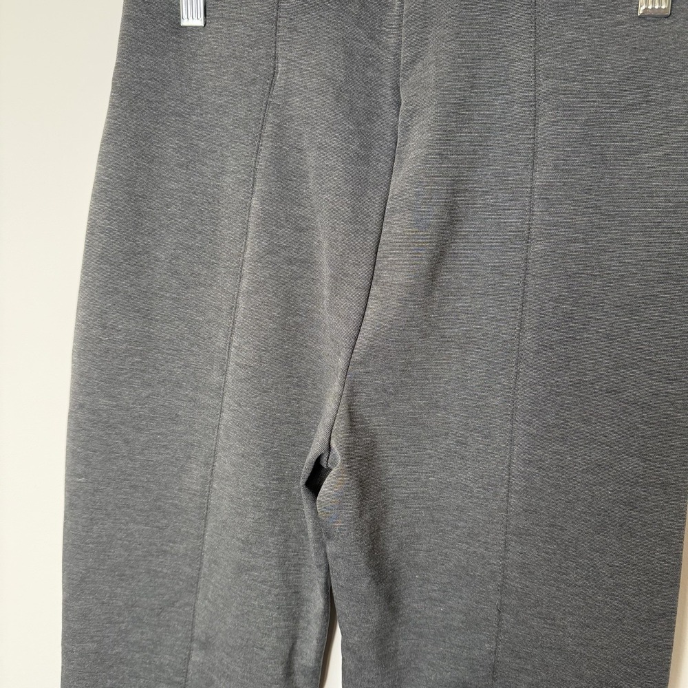 Laure Scott NWT Pull On Ponte Pant Smokey Gray Size Small Leggings Split Cuff - Picture 3 of 7